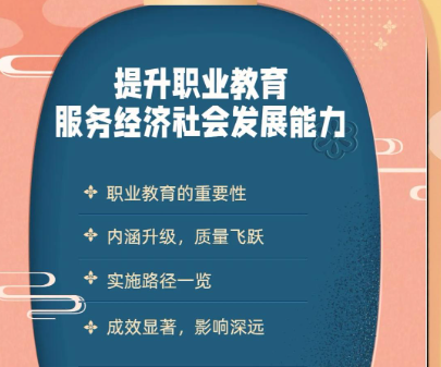 推进职业教育高质量发展